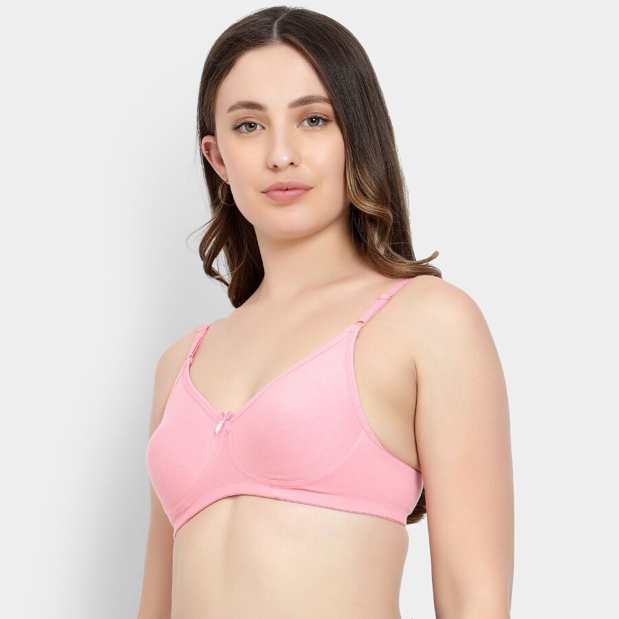 Ladies' Non-Padded Bra, Light Pink, large image number null