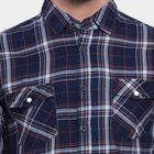 Cotton Checks Casual Shirt, Rust, small image number null