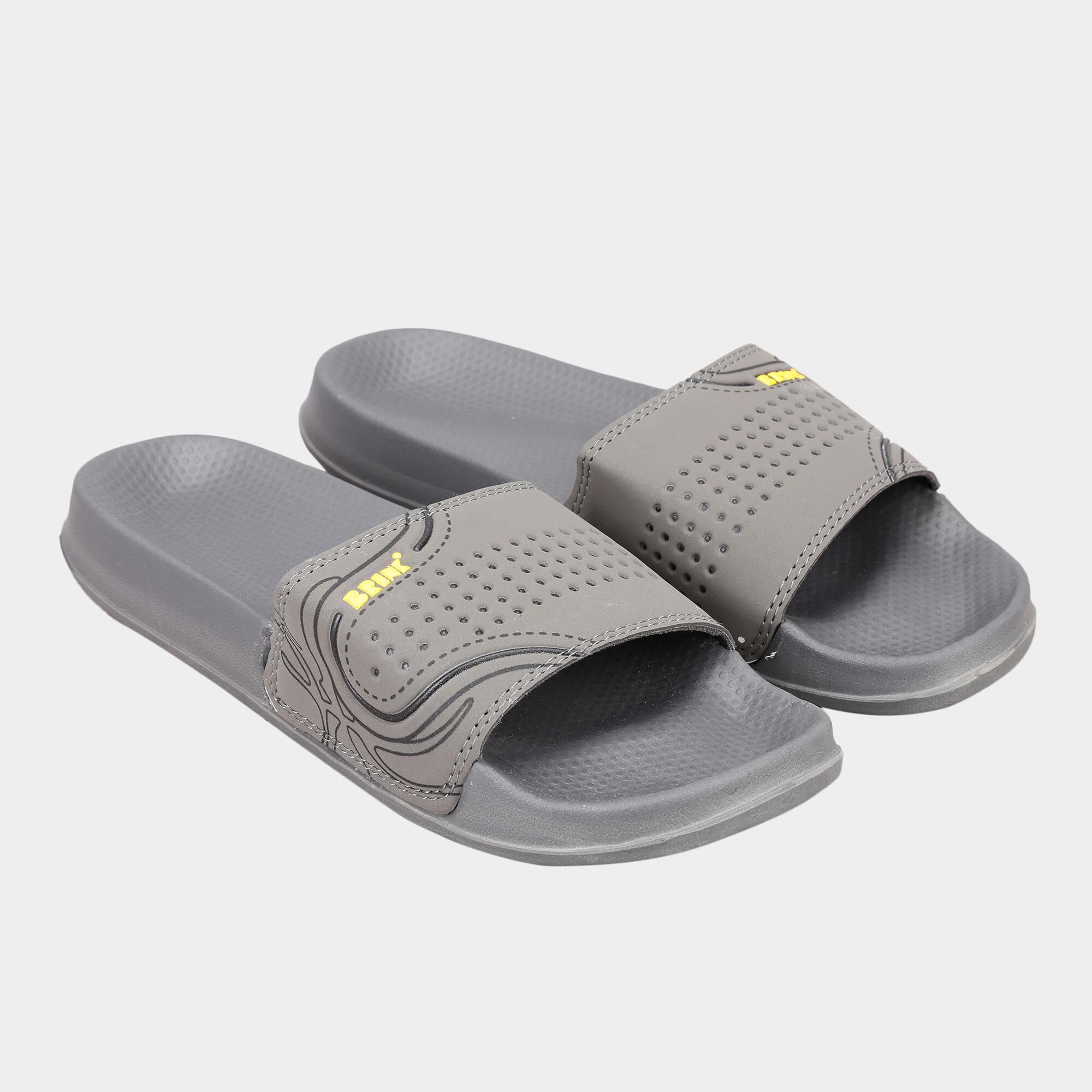 Brink Men Solid Slip On Casual Sandals Vishal Mega Mart India