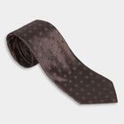 Men's Tie, भूरा, small