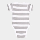 Infants Cotton Bodysuit, सफ़ेद, small image number null