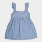 Girls' Frock , Light Blue, small image number null