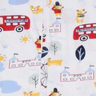 Infants White Cotton V-Neck Casual T-Shirt, सफ़ेद, small