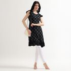 Ladies' Kurta, काला, small image number null