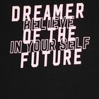 Girls Solid Top, Black, small image number null