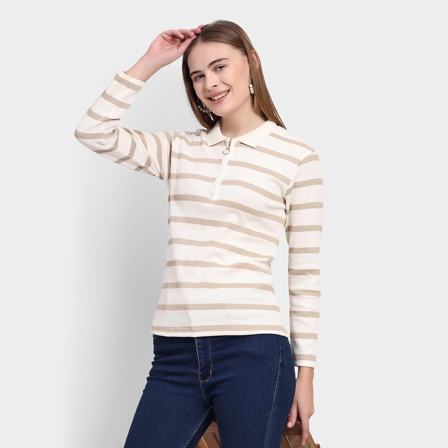 Ladies' Top, गहरा पीला, large image number null