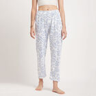 All Over Print Full Length Pyjama, White, small image number null