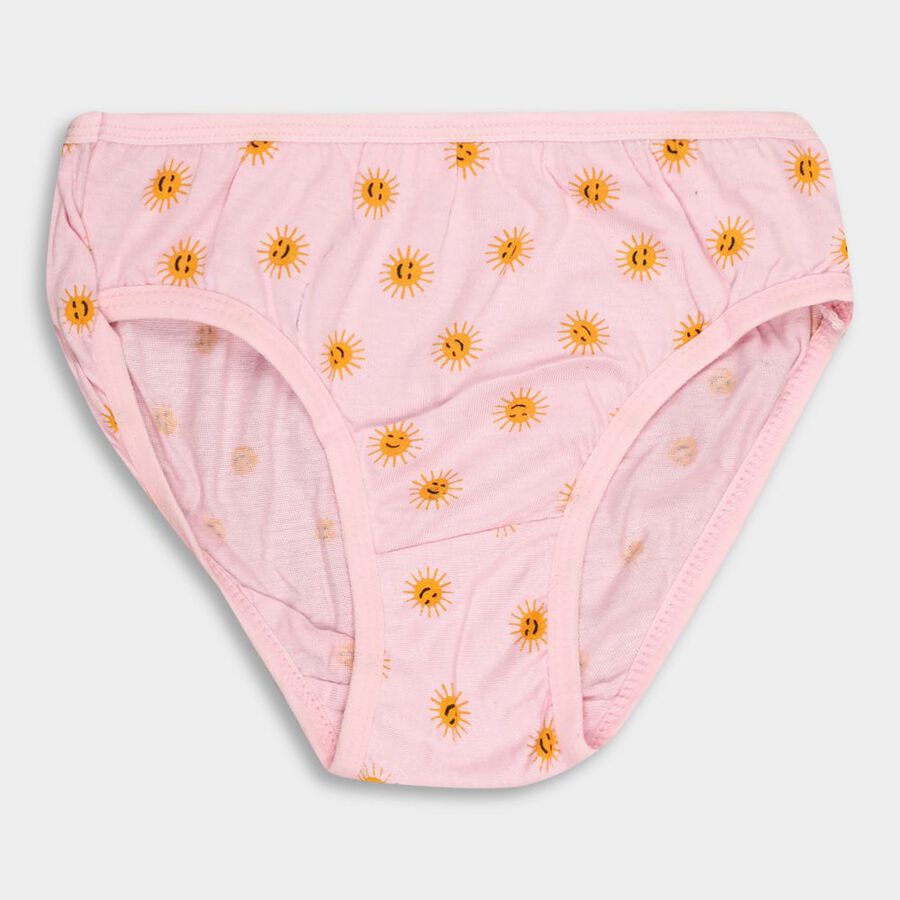 Girls' Cotton Panty, Pink, large image number null
