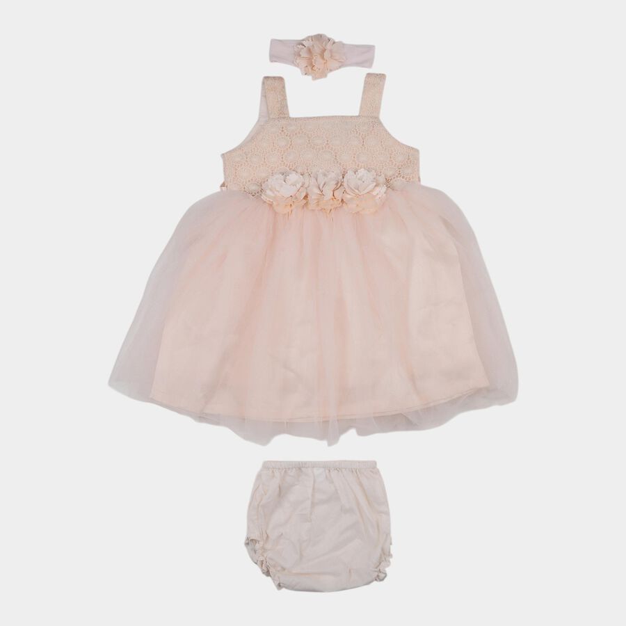 Infants' Pink Frock, Light Pink, large