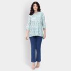 Ladies' Kurta , हल्का नीला, small image number null