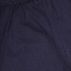Infants Cotton Stripes Baba Suit, Navy Blue, small image number null