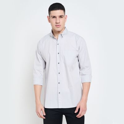 Men's 100% Cotton Casual Shirt 