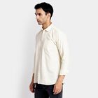 Men's 100% Cotton Casual Shirt, Yellow, small image number null