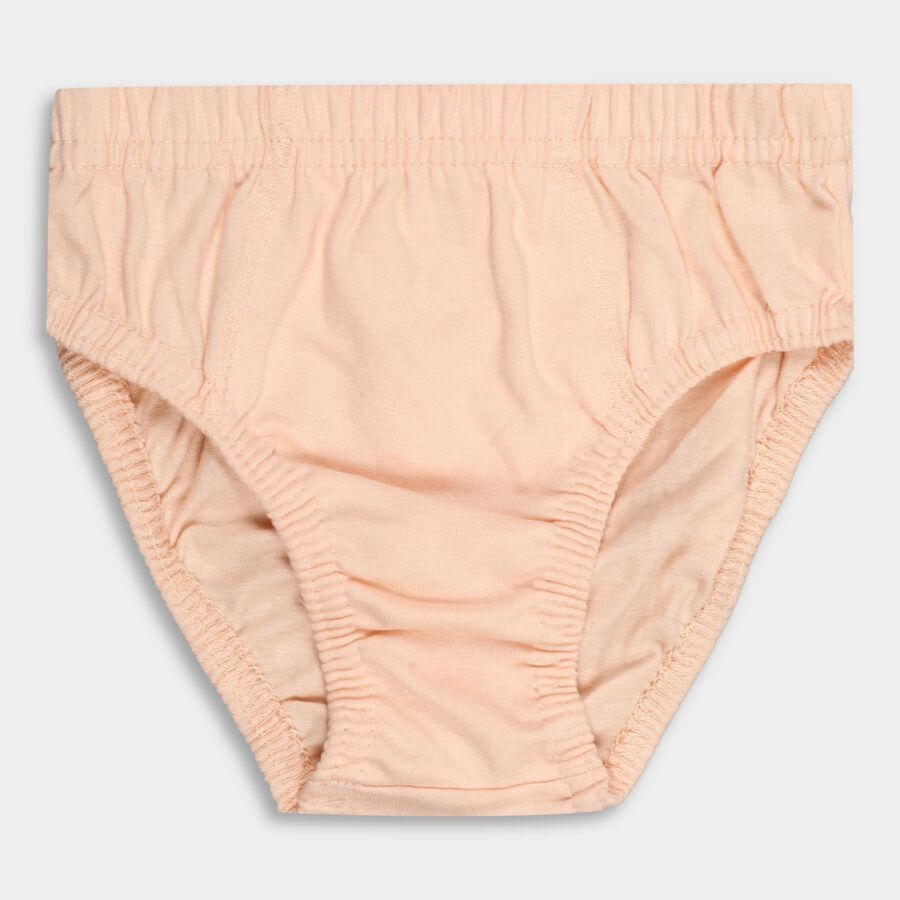 Boys' 100% Cotton Briefs, नारंगी, large image number null