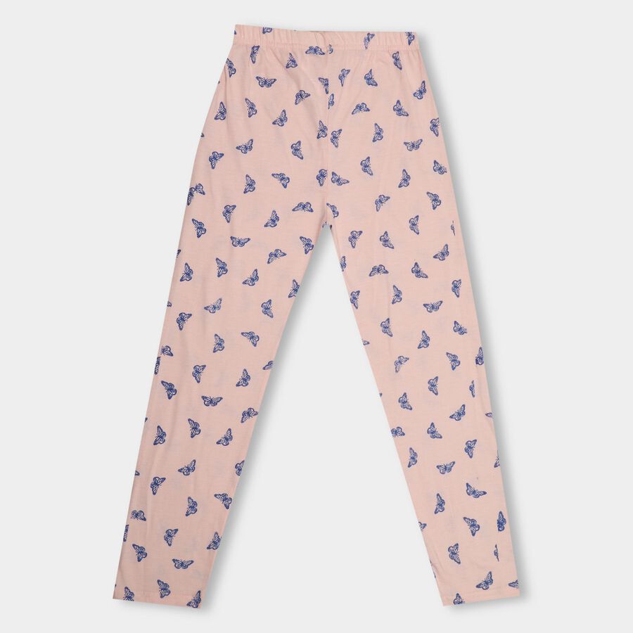 Girls' Pyjamas , हल्का गुलाबी, large