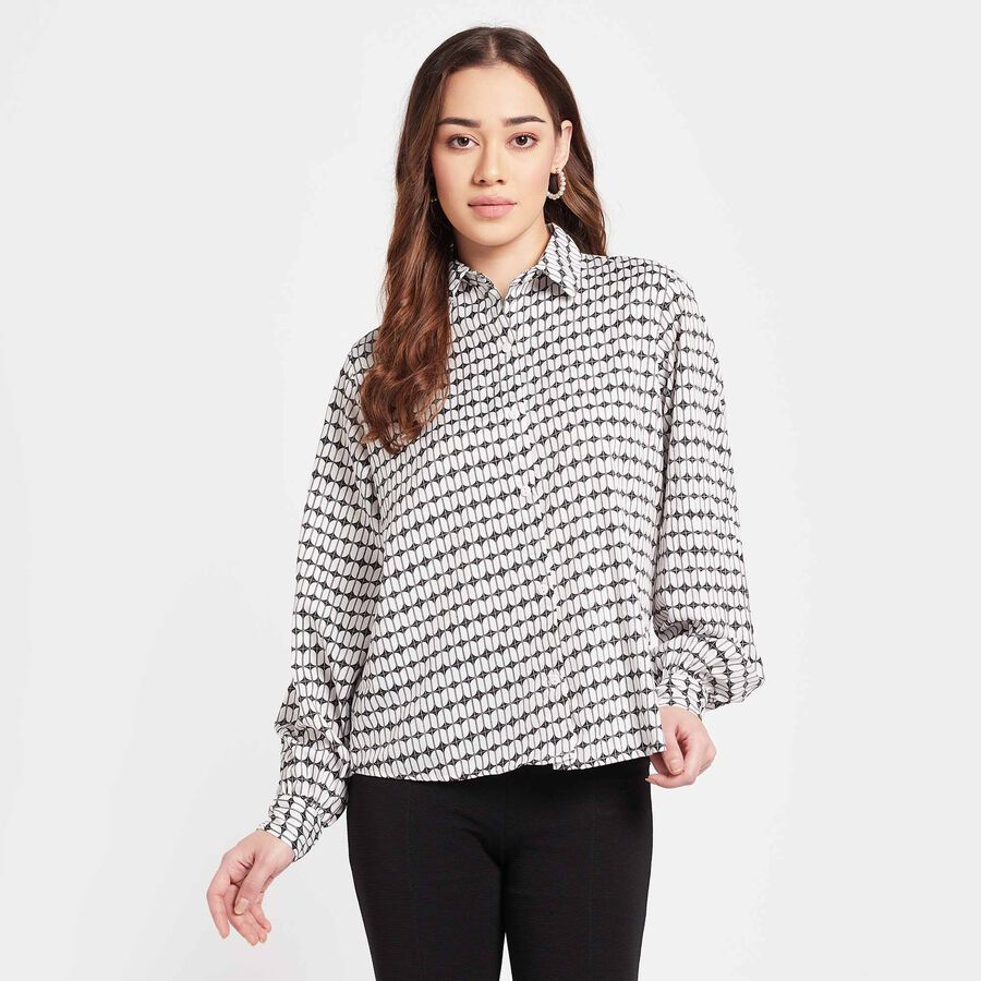 All Over Print Shirt, Off White, large image number null