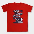 Boys' Half Sleeves T-Shirt , लाल, small image number null