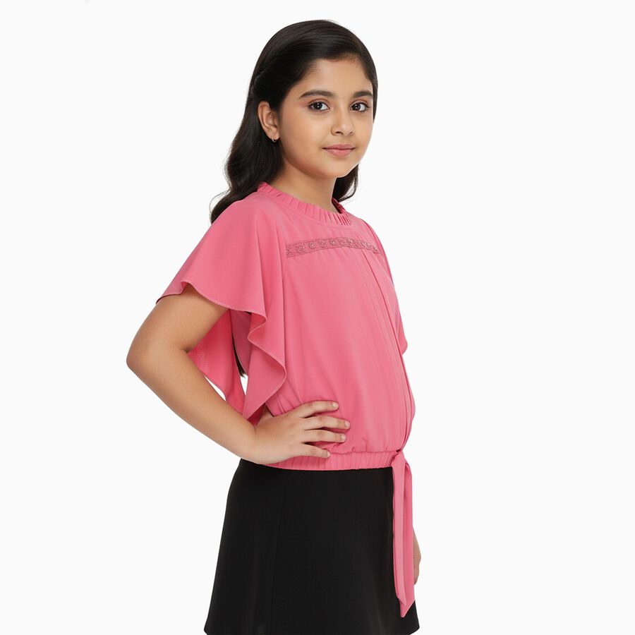 Girls' T-Shirt, Pink, large image number null