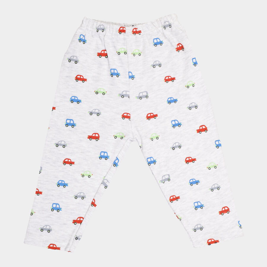 Infants All Over Print Pyjama, हल्का हरा, large image number null