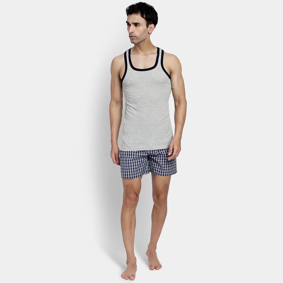 Men's Gym T-Shirt, Melange Light Grey, large image number null