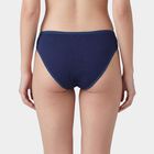 Women's Navy Blue Regular Fit Printed Panty, Navy Blue, small