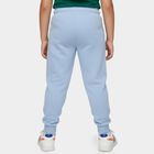 Boys' Light Blue Color-Block Cotton Blend Pyjama, Light Blue, small