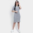 Stripes Dress, Light Grey, small image number null