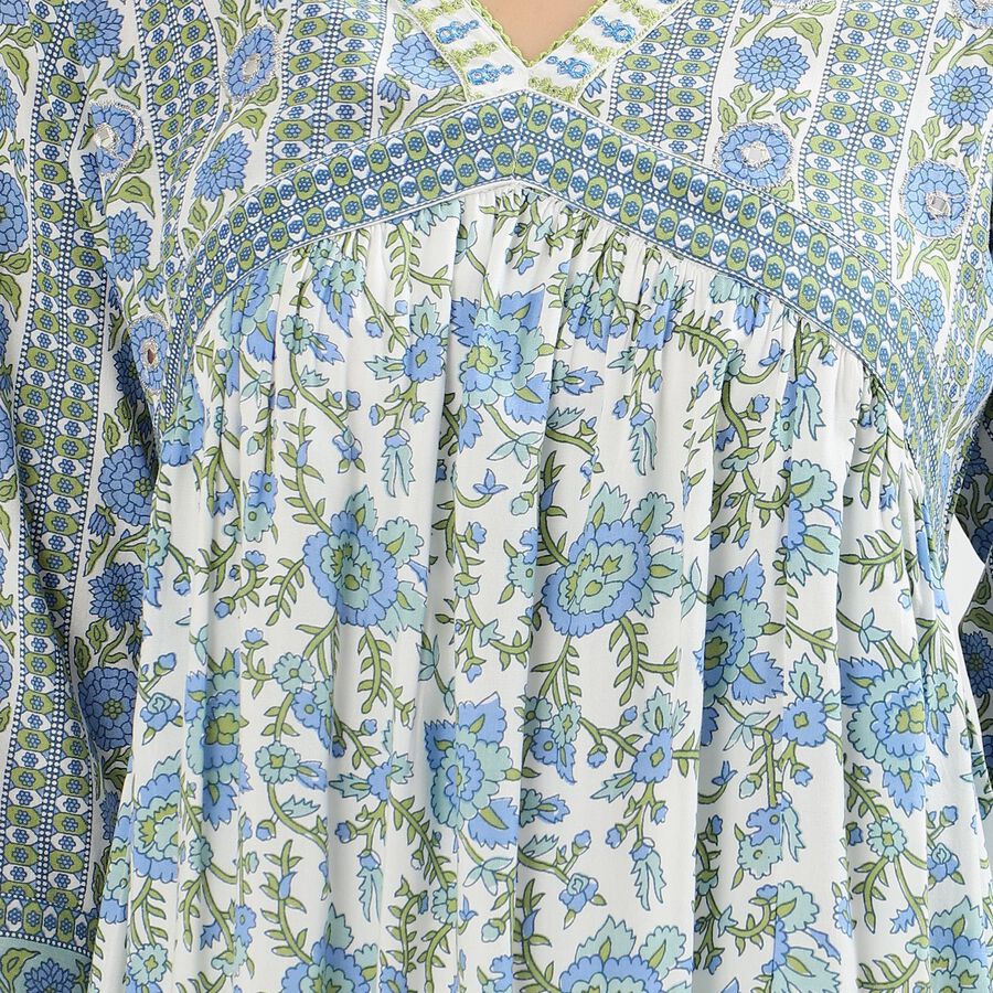Ladies' Kurta, Light Blue, large image number null