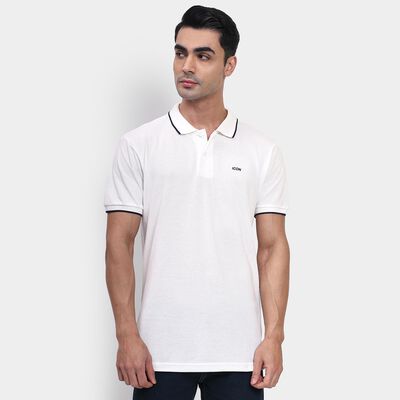 Men's Collared Half Sleeves T-Shirt