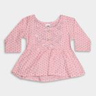 Girls' Blouse, Pink, small image number null