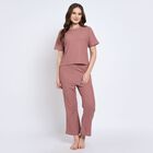 Ladies' Night Suit, हल्का गुलाबी, small image number null
