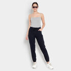 Mid Rise Jogger Jeans, Black, small image number null