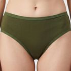 Ladies' Olive Green Regular Fit Panty, Olive, small