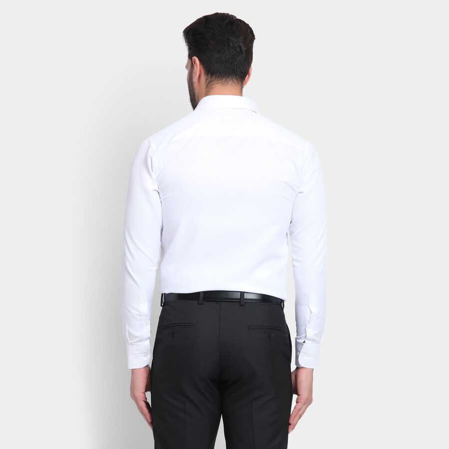 Men's Formal Shirt , White, large image number null