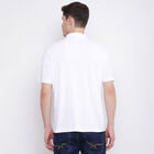 Printed Polo T-Shirt, White, small image number null