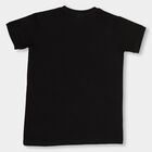 Boys' Half Sleeves T-Shirt , Black, small image number null