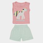Infants' Short Set, गुलाबी, small