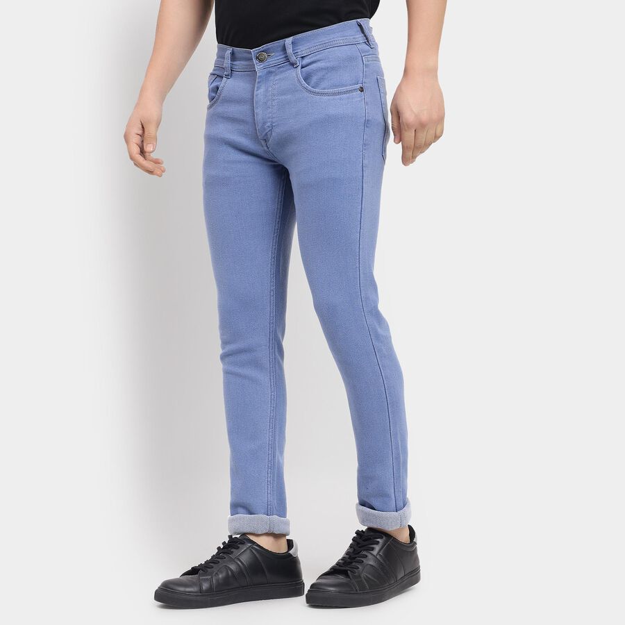 Men's Skinny Jeans , हल्का नीला, large image number null