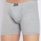 Men's Trunks , मिश्रित हल्का ग्रे, small