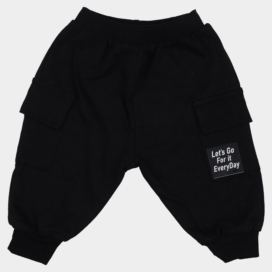 Infants' Pyjama, काला, large