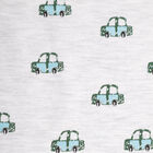 Infants Cotton Printed Baba Suit, Mid Blue, small image number null