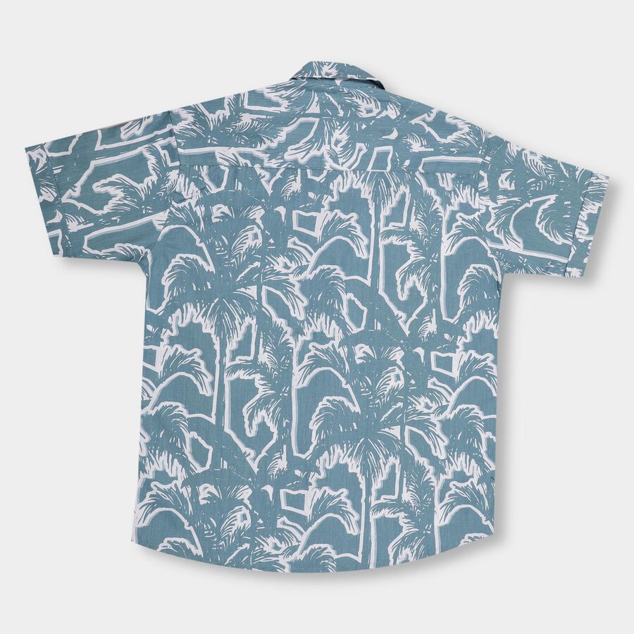 Boys' 100% Cotton Casual Shirt , Light Blue, large image number null