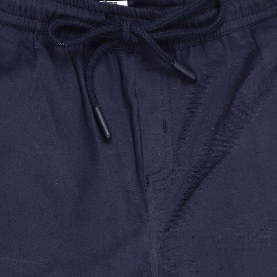 Boys' 100% Cotton Trousers , नेवी ब्लू, large image number null