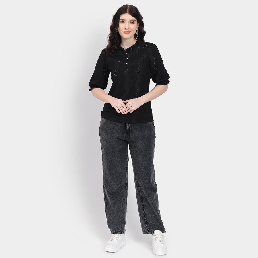 Ladies' Top, Black, large