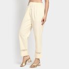 Ladies' 100% Cotton Palazzos, गहरा पीला, small image number null