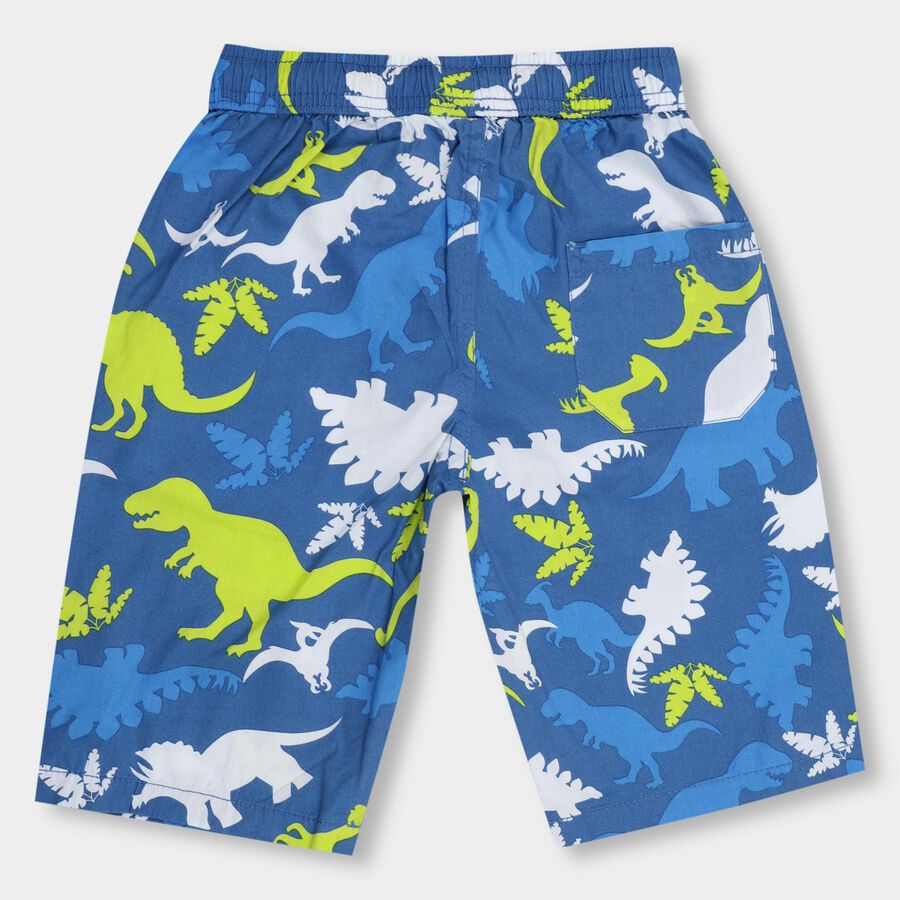 Boys' 100% Cotton Jamaicans , Mid Blue, large image number null