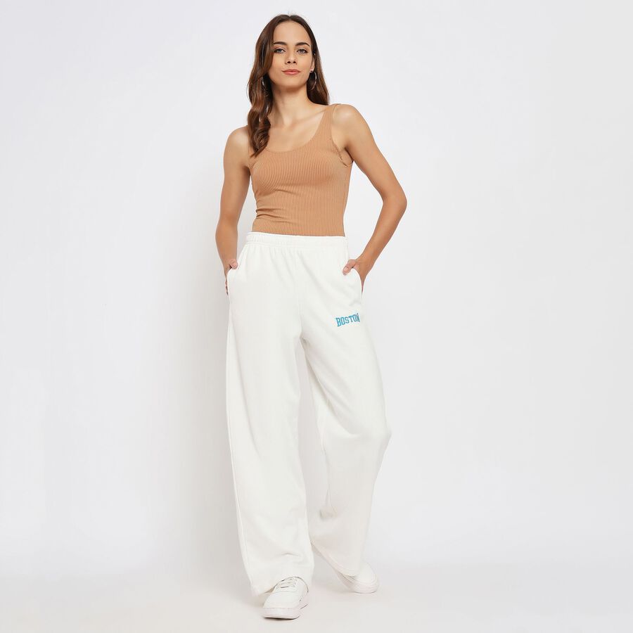 Ladies' Track Pants , ऑफ व्हाइट, large image number null