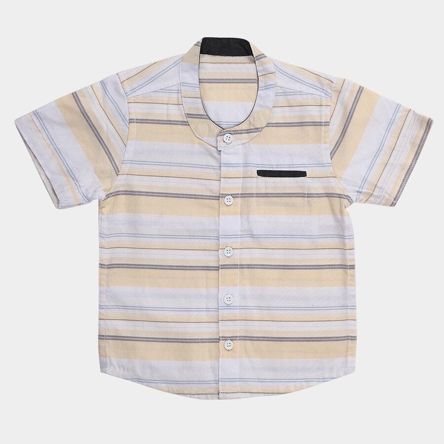 Infants' Shirt, Yellow, large image number null