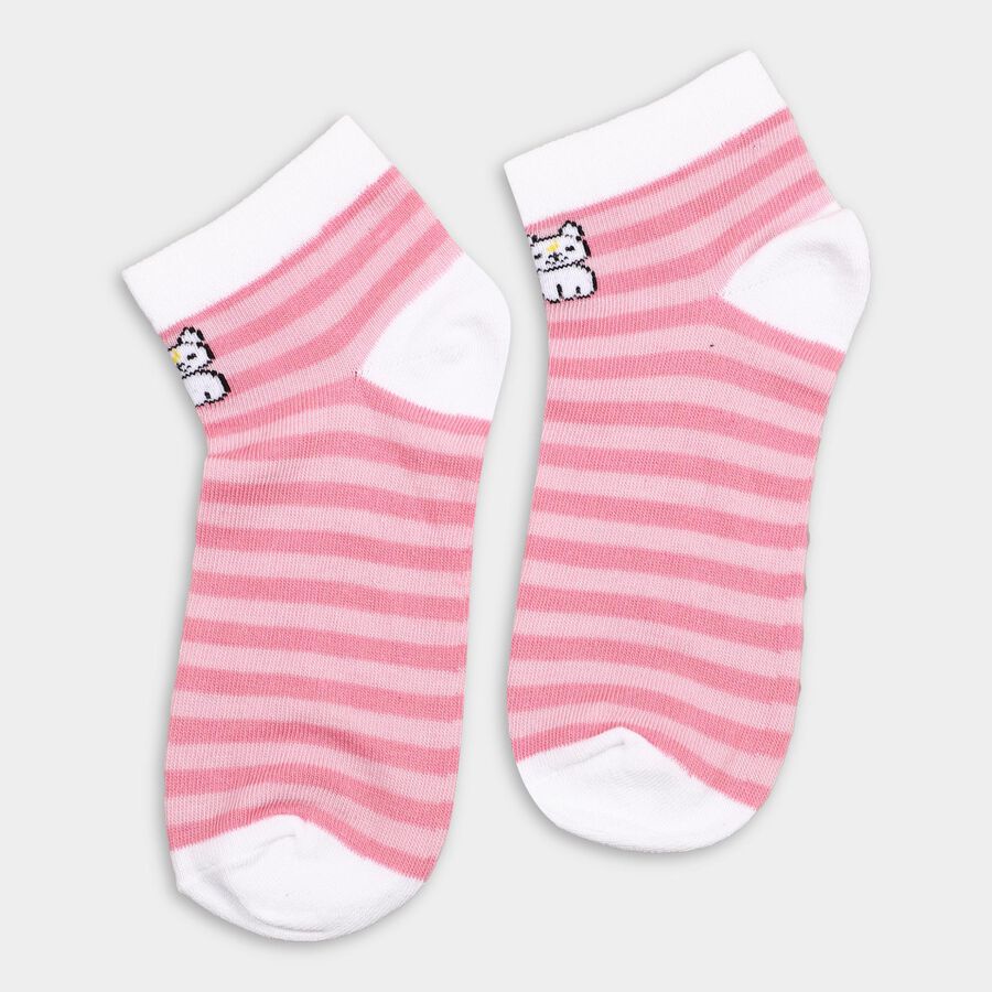 Ladies' Socks (Pack of 3), Assorted, large image number null
