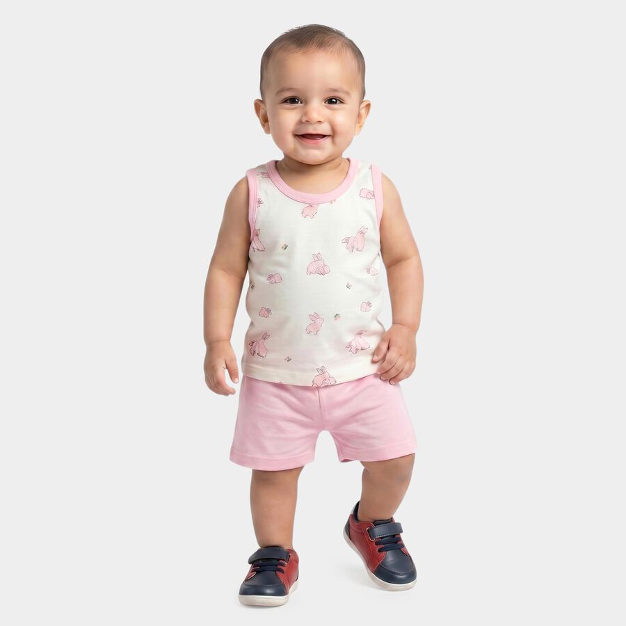 Infants' Short Set, Pink, large